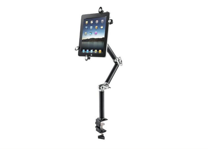  Porta Ipad - Supporto per Tablet PC da 7 a 11 pollici per Tattoo Studio colore silver